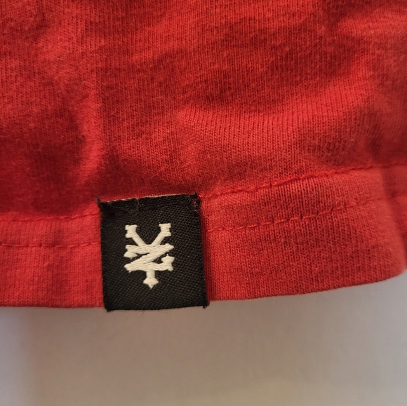 💥4 for $30💥 Zoo York boy's red t-shirt size M 10/12 - Picture 4 of 6